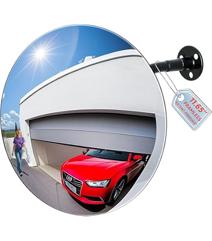 Amazon.com: EHVYBDX Convex Traffic Mirror for Driveway Safety